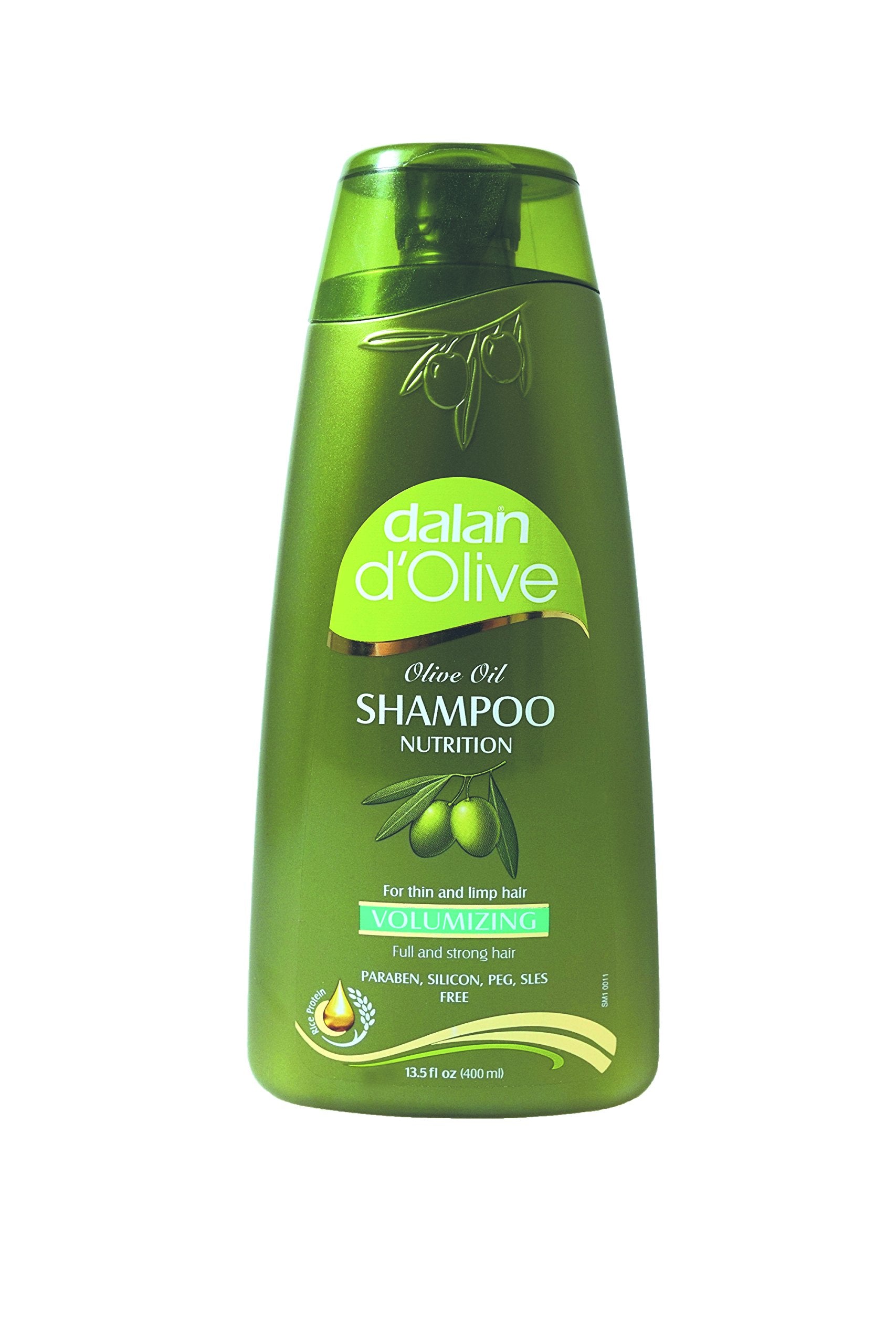 Dalan D'Olive Volumizing Shampoo, Pack of 2, 400 Milliliters