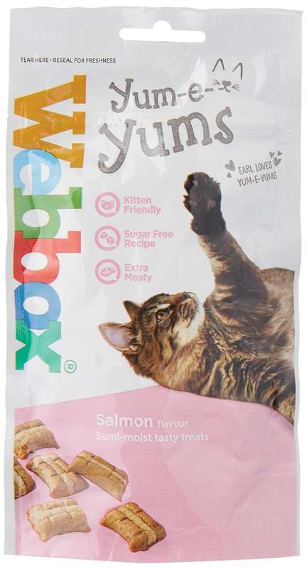 Webbox Yum-e-Yums w/salmon 40g