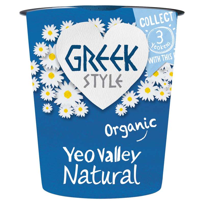 Yeo Valley Greek Style Organic Natural Yoghurt, 150g
