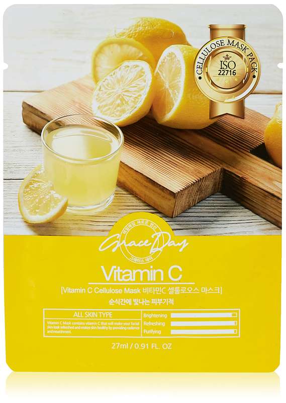 GRACE DAY Vitamin C Cellulose Mask, 27 Ml
