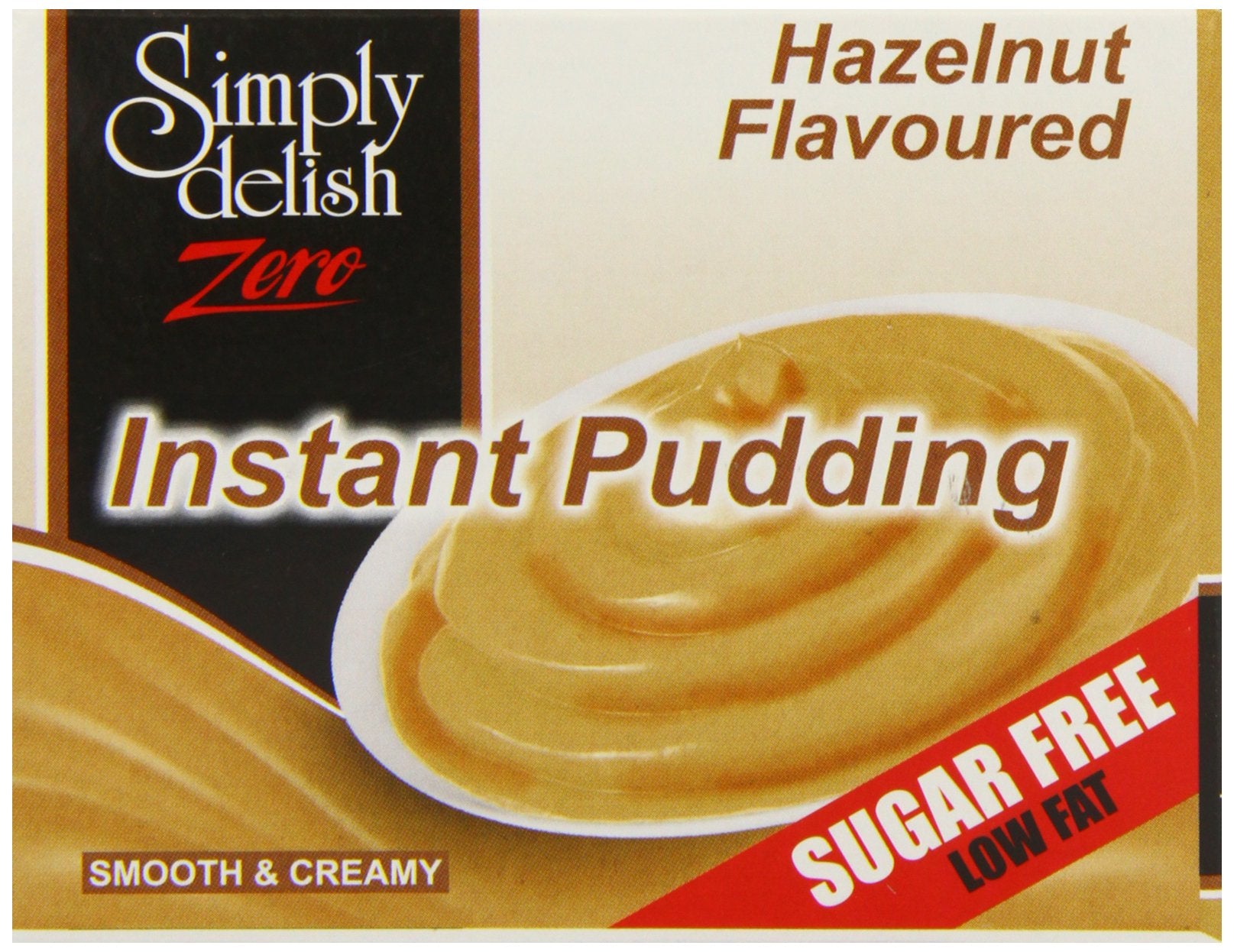 Simply Delish Hazelnut Pudding 40 g (Pack of 6)