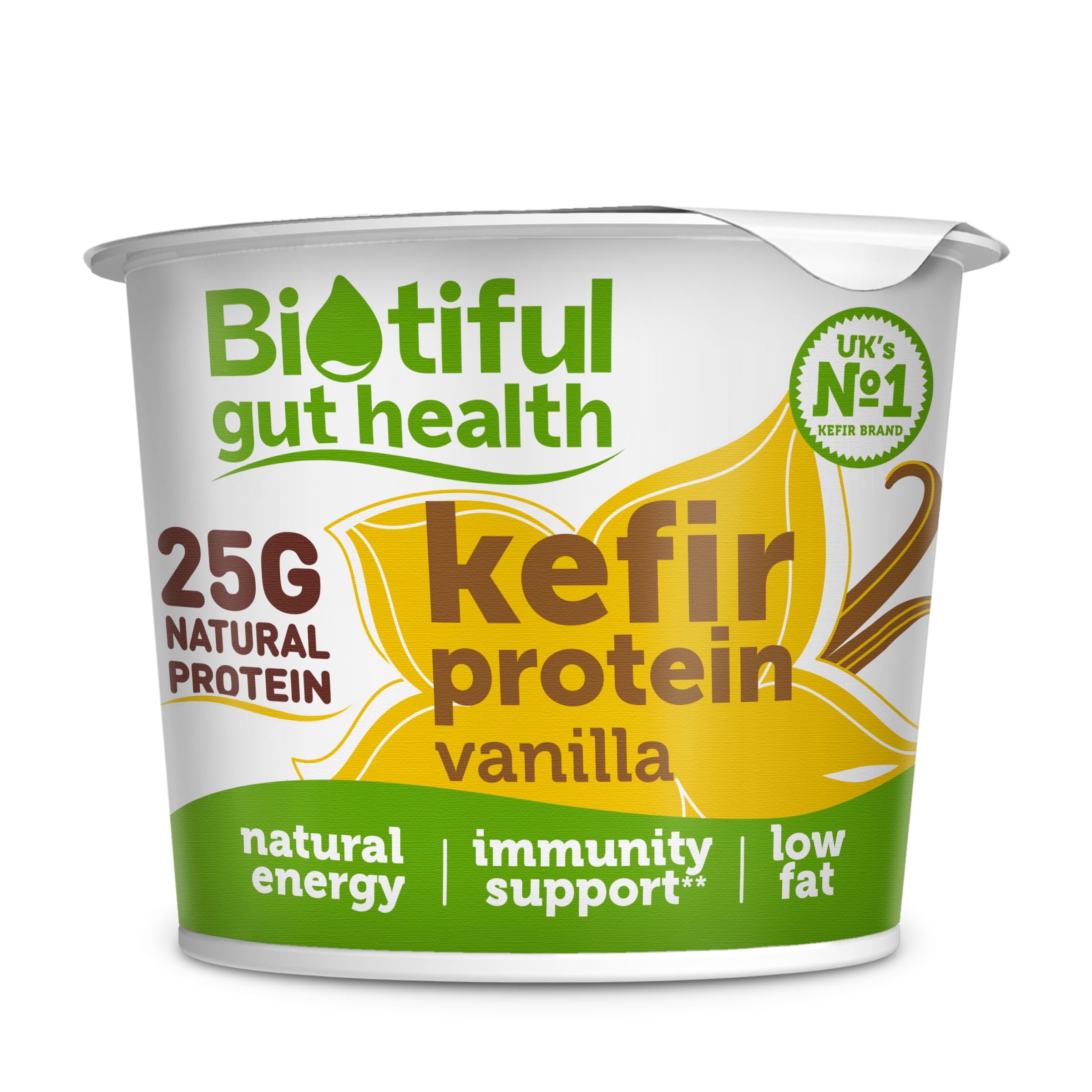 Biotiful Kefir Protein Yoghurt Vanilla, 250g