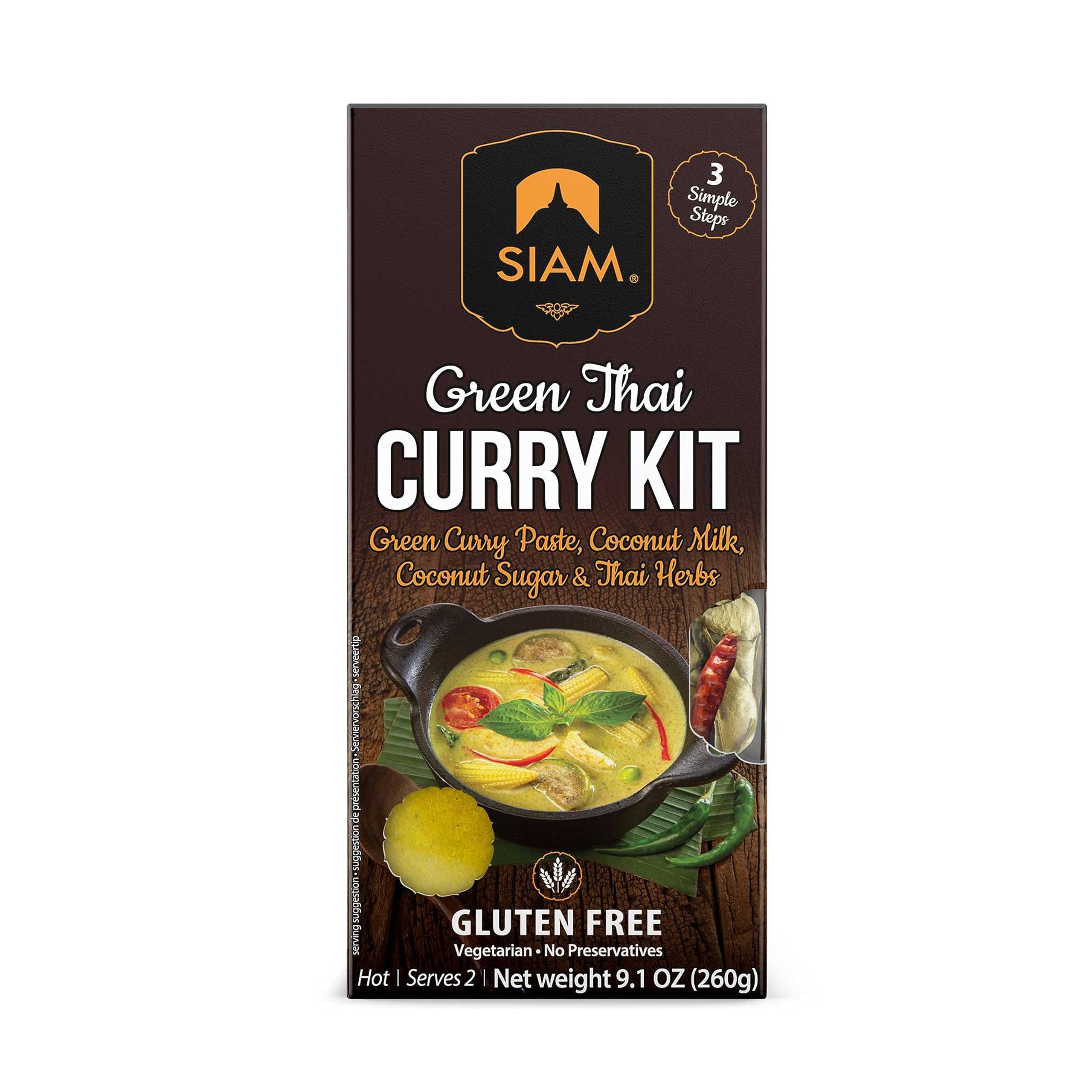 DeSIAM De Siam Thai Green Curry Kit 260 Gm