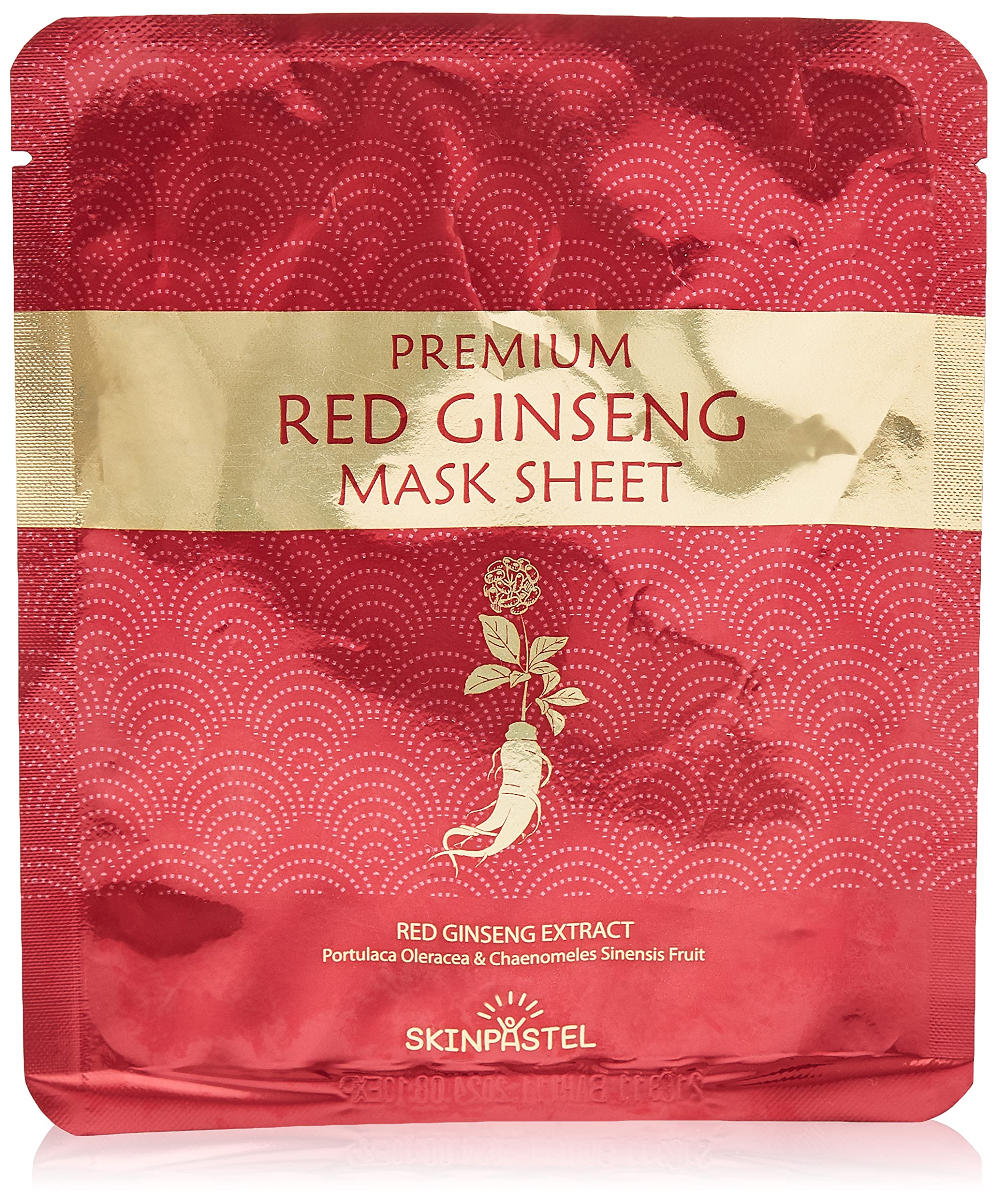 SKINPASTEL Premium Red Ginseng Mask, 25 ml