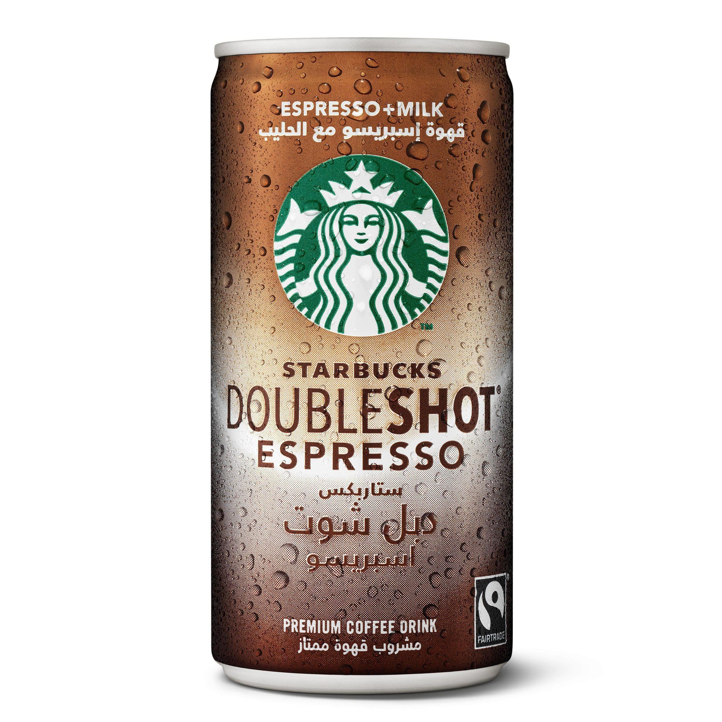 Starbucks Doubleshot No Added Sugar Coffee Drink 200ml