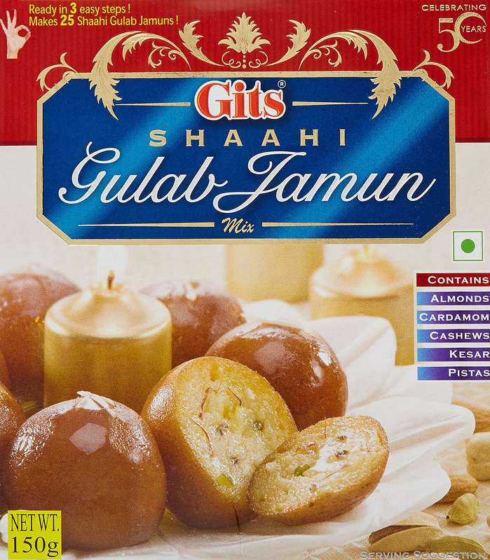 Gits Shahi Gulab Jamun Dessert Mix 150 g